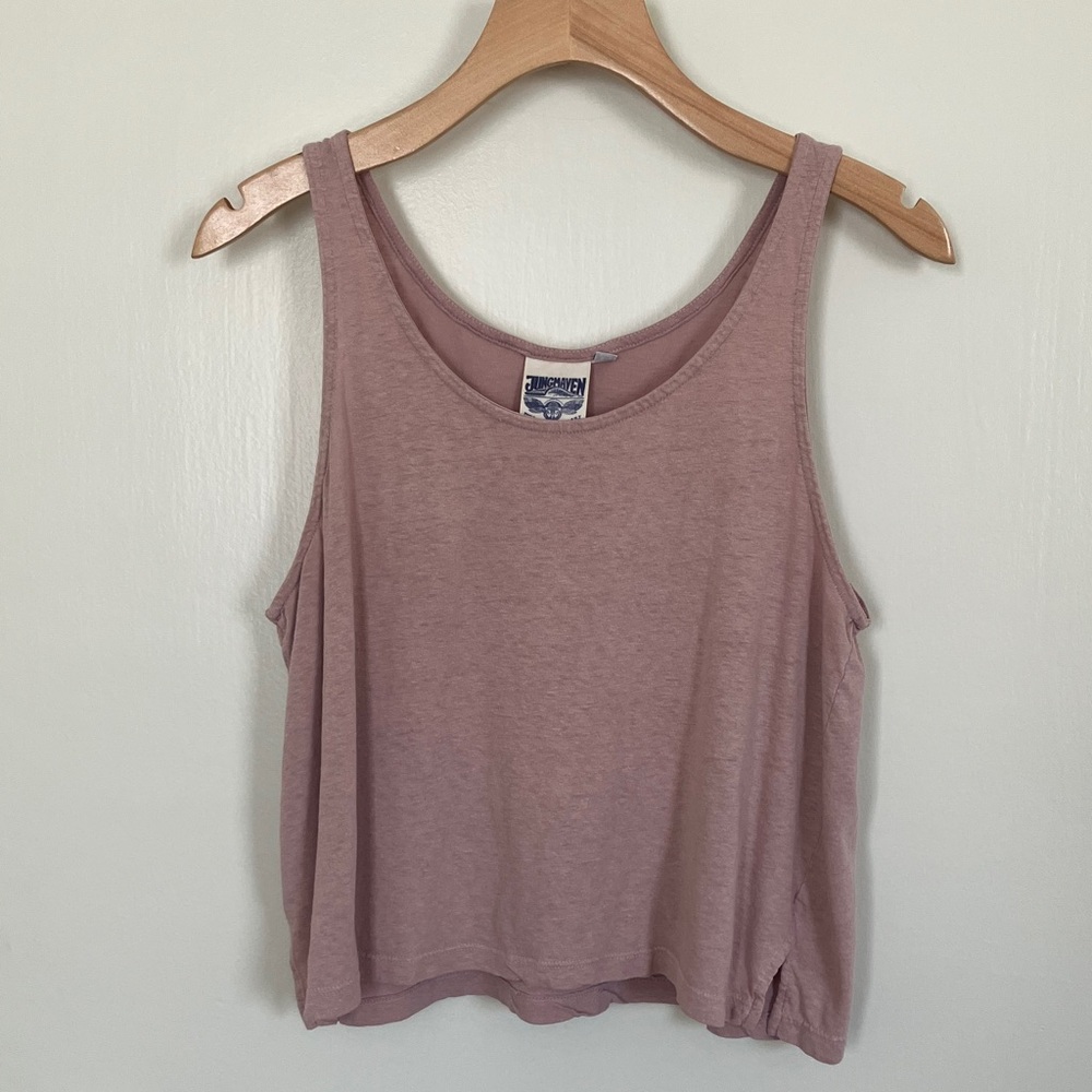 Jungmaven Mauve Pink Tank Top